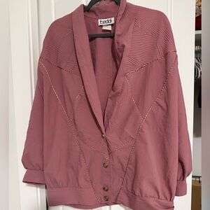 Vintage Teddi Rose Button-Up Shirt